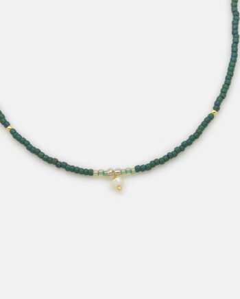 Kette Benita tannengrün matt